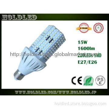 Good dissipation Long life 15w LED corn bulb